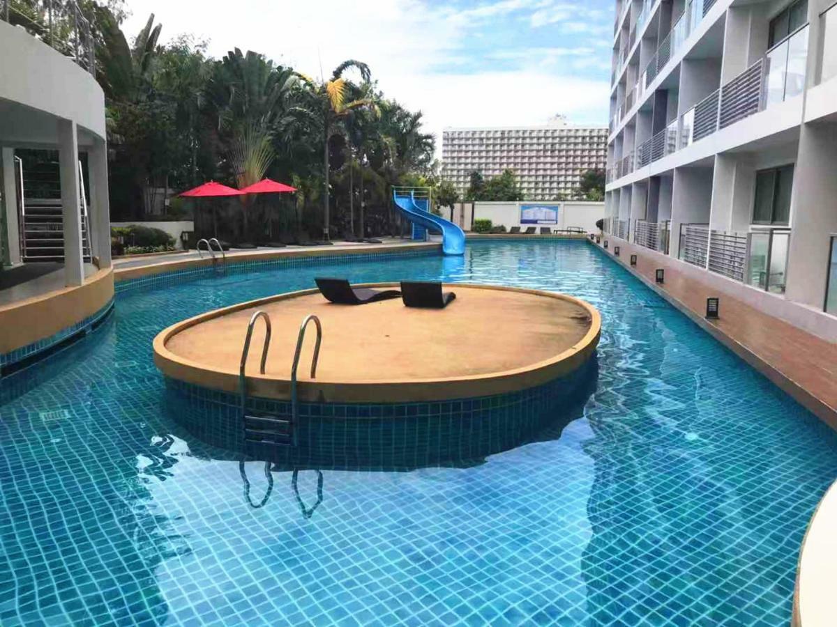 拉古娜海滩公寓1期 Jomtien Beach Exteriör bild