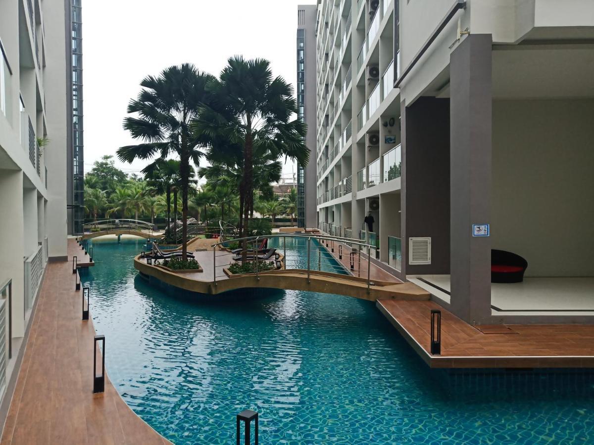 拉古娜海滩公寓1期 Jomtien Beach Exteriör bild