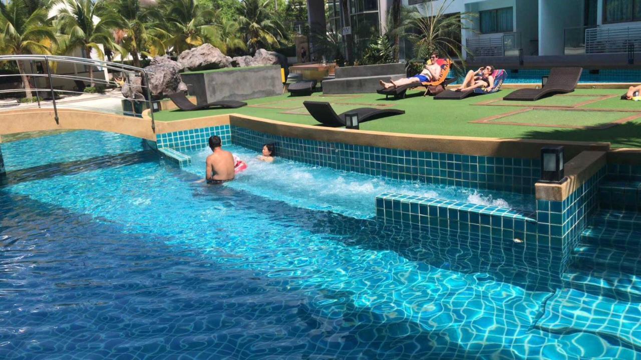 拉古娜海滩公寓1期 Jomtien Beach Exteriör bild